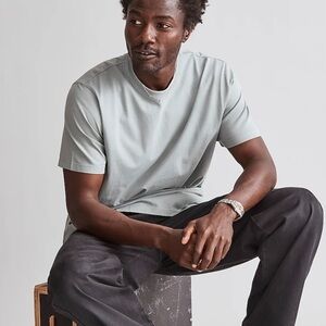 Madewell Garment-Dyed Allday Crewneck Tee shirt AA991 grey XL